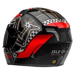Bell Qualifier DLX Mips Isle Of Man 2020 Helmet (Red|Black|White) -Deals Helmets Full Face Store 26742 5