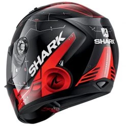 Shark Ridill 1.2 Mecca Motorcycle Helmet (Black/Red/Silver) -Deals Helmets Full Face Store 26969 2