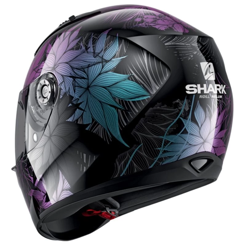 Shark Ridill 1.2 Nelum Motorcycle Helmet (Black/Pearl) 5 Shark Ridill 1.2 Nelum Motorcycle Helmet (Black/Pearl) - Image 3