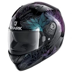 Shark Ridill 1.2 Nelum Motorcycle Helmet (Black/Pearl)