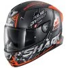 Shark Skwal 2 Noxxys (White LED) Helmet (Matte Black/Orange/Silver) -Deals Helmets Full Face Store 26978