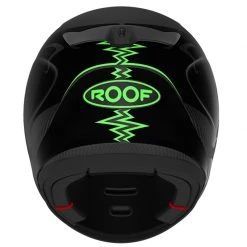 Roof RO200 Carbon Panther Helmet (Gloss Carbon|Green) -Deals Helmets Full Face Store 27070 2