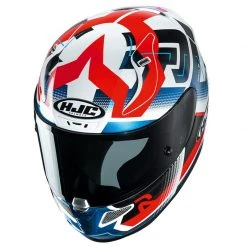 HJC RPHA 11 Nectus Motorcycle Helmet (Red/White/Blue) -Deals Helmets Full Face Store 27084 3