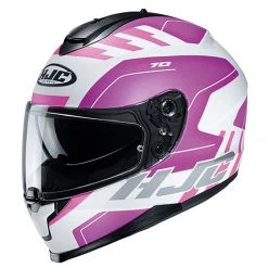 HJC C70 Koro Motorcycle Helmet (Pink)