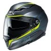 HJC F70 Feron Motorcycle Helmet (Fluo Yellow) -Deals Helmets Full Face Store 27122
