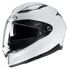 HJC F70 Motorcycle Helmet (Pearl White)