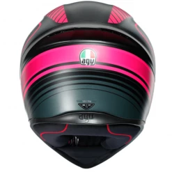 AGV K1 Warm Up Motorcycle Helmet (Black|Pink) -Deals Helmets Full Face Store 29201 2