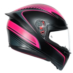 AGV K1 Warm Up Motorcycle Helmet (Black|Pink) -Deals Helmets Full Face Store 29201 4