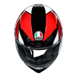 AGV K6 Hyphen Motorcycle Helmet (Black|Red|White) -Deals Helmets Full Face Store 29204 4