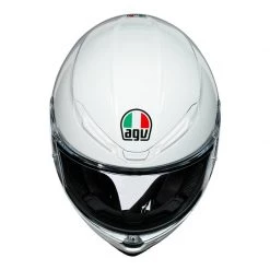 AGV K6 Motorcycle Helmet (White) -Deals Helmets Full Face Store 29206 3
