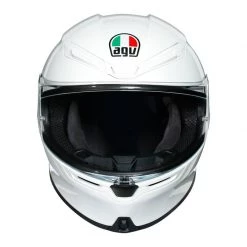 AGV K6 Motorcycle Helmet (White) -Deals Helmets Full Face Store 29206 4
