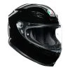 AGV K6 Motorcycle Helmet (Black) -Deals Helmets Full Face Store 29207