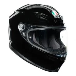 AGV K6 Motorcycle Helmet (Black)