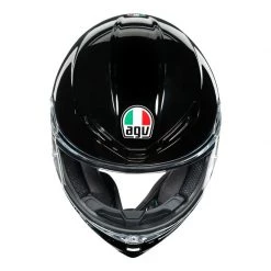 AGV K6 Motorcycle Helmet (Black) -Deals Helmets Full Face Store 29207 3