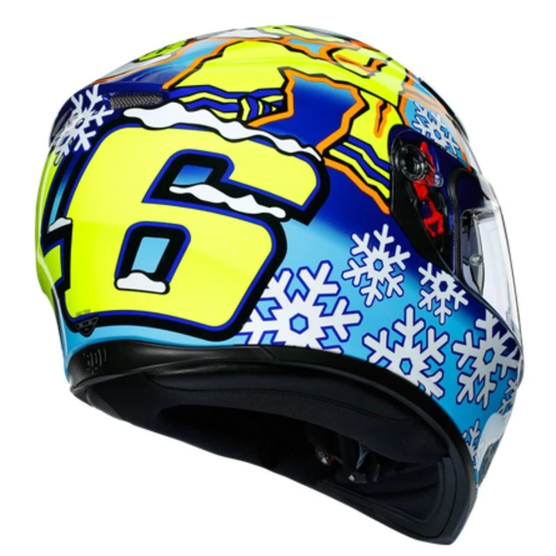 AGV K3 SV-S Rossi Winter Test 2016 Helmet 9 AGV K3 SV-S Rossi Winter Test 2016 Helmet - Image 7