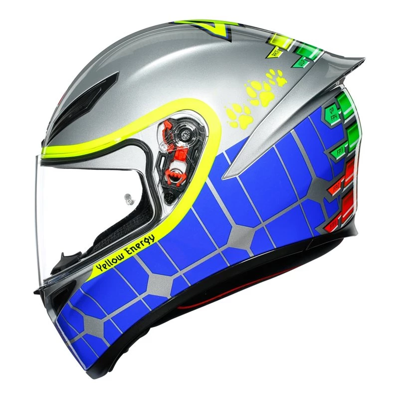 AGV K1 Rossi Mugello 2015 Motorcycle Helmet 8 AGV K1 Rossi Mugello 2015 Motorcycle Helmet - Image 6