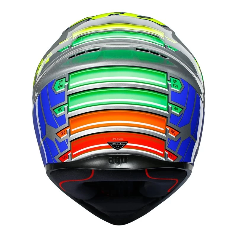 AGV K1 Rossi Mugello 2015 Motorcycle Helmet 10 AGV K1 Rossi Mugello 2015 Motorcycle Helmet - Image 8