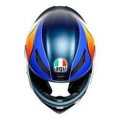 AGV K1 Power Motorcycle Helmet (Matt Blue|Orange|White) -Deals Helmets Full Face Store 29216 3