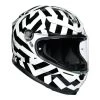 AGV K6 Secret Motorcycle Helmet (Black|White) -Deals Helmets Full Face Store 29238