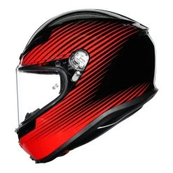 AGV K6 Rush Motorcycle Helmet (Black|Red) 15 AGV K6 Rush Motorcycle Helmet (Black|Red) -Deals Helmets Full Face Store 29239 6