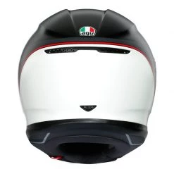 AGV K6 Minimal Motorcycle Helmet (Matt Black|White|Red) 13 AGV K6 Minimal Motorcycle Helmet (Matt Black|White|Red) -Deals Helmets Full Face Store 29241 4