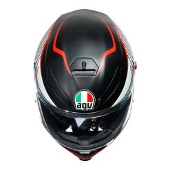 AGV K5-S Thunder Helmet (Matt Black|White|Red) -Deals Helmets Full Face Store 29245 2