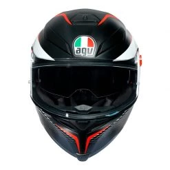 AGV K5-S Thunder Helmet (Matt Black|White|Red) -Deals Helmets Full Face Store 29245 3