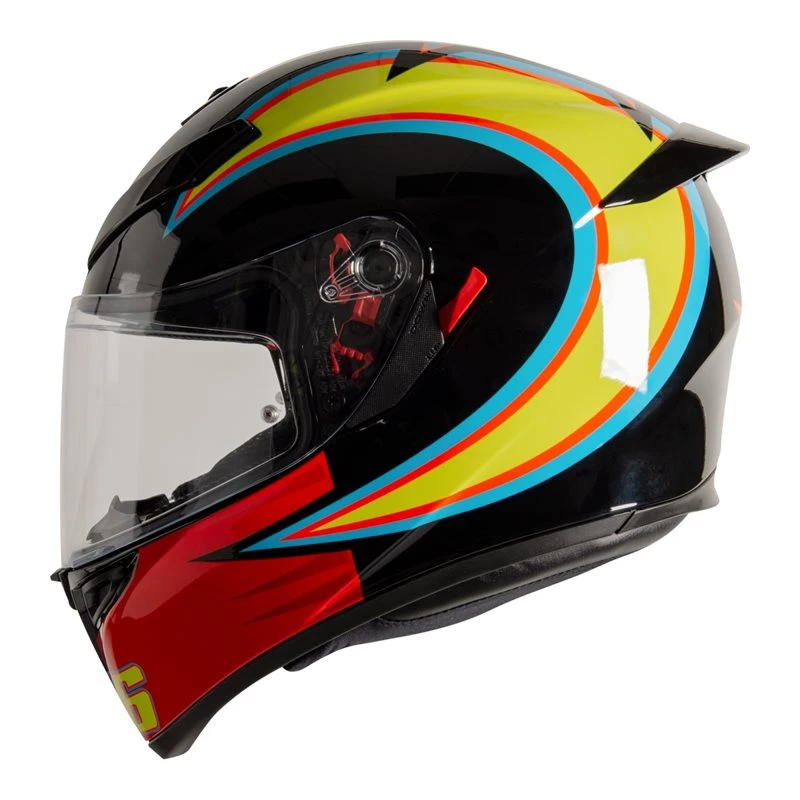 AGV K3 SV-S VR46 Motorcycle Helmet (Black|Red|Blue) 5 AGV K3 SV-S VR46 Motorcycle Helmet (Black|Red|Blue) - Image 3
