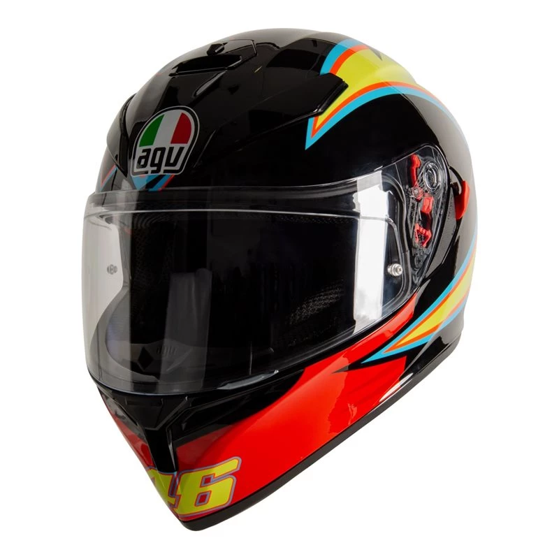 AGV K3 SV-S VR46 Motorcycle Helmet (Black|Red|Blue) 7 AGV K3 SV-S VR46 Motorcycle Helmet (Black|Red|Blue) - Image 5