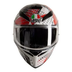 AGV K3 SV-S Pop Motorcycle Helmet (Grey|Red|White) -Deals Helmets Full Face Store 29251 2