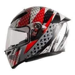 AGV K3 SV-S Pop Motorcycle Helmet (Grey|Red|White) -Deals Helmets Full Face Store 29251 5