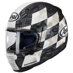 Arai Profile-V Patch White Motorcycle Helmet