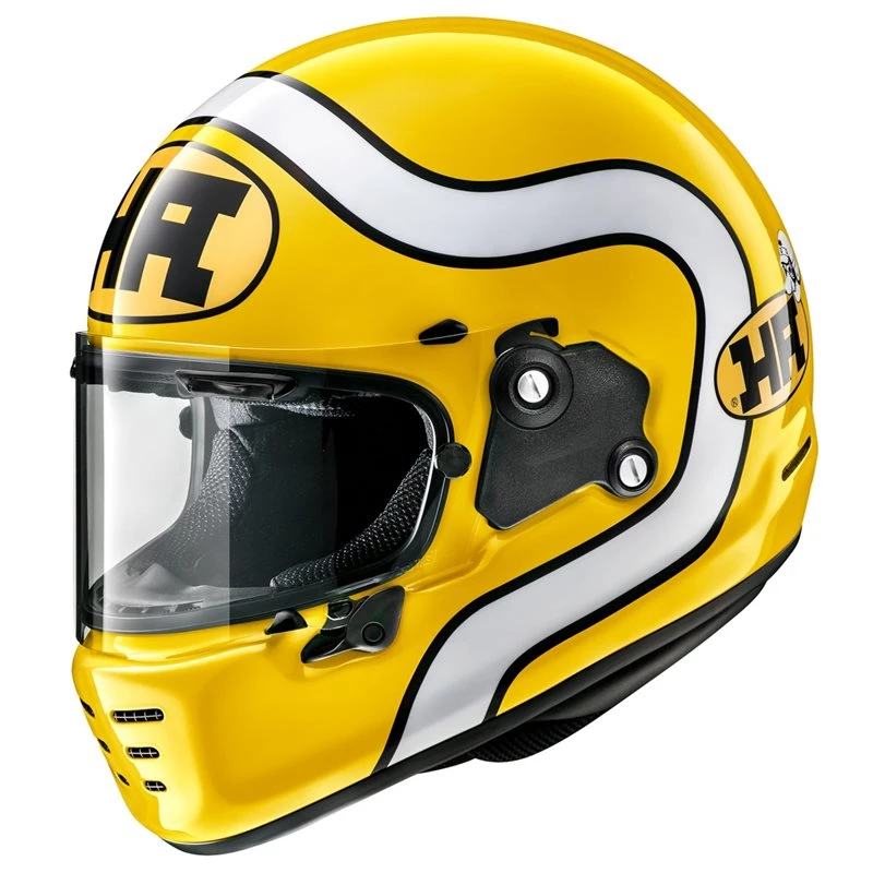 Arai Rapide HA Motorcycle Helmet (Yellow) 3 Arai Rapide HA Motorcycle Helmet (Yellow)