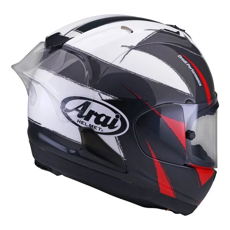Arai RX-7V Race FIM Sign Motorcycle Helmet (Grey) 4 Arai RX-7V Race FIM Sign Motorcycle Helmet (Grey) - Image 2