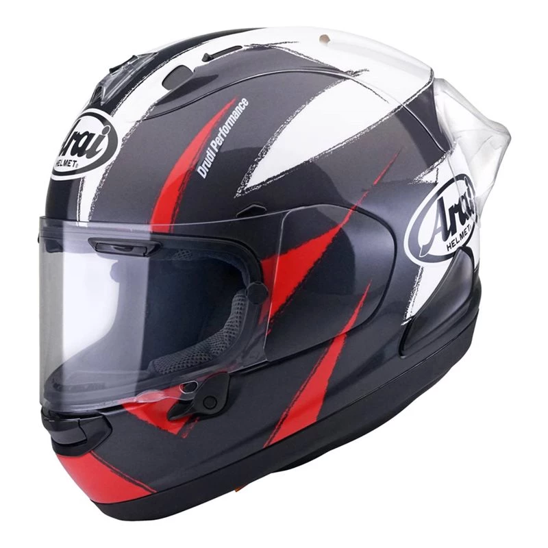 Arai RX-7V Race FIM Sign Motorcycle Helmet (Grey) 3 Arai RX-7V Race FIM Sign Motorcycle Helmet (Grey)