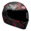 Bell Qualifier Stealth Camo Helmet (Matte Black/Red) -Deals Helmets Full Face Store 29545