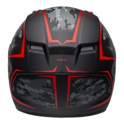 Bell Qualifier Stealth Camo Helmet (Matte Black/Red) -Deals Helmets Full Face Store 29545 2