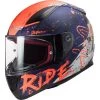 LS2 FF353 Rapid Naughty Helmet (Matt Blue| Flo Orange) -Deals Helmets Full Face Store 29583