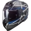 LS2 FF327 Challenger C Konic Carbon Helmet (Blue) 2 LS2 FF327 Challenger C Konic Carbon Helmet (Blue) -Deals Helmets Full Face Store 29686
