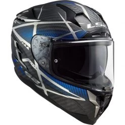 LS2 FF327 Challenger C Konic Carbon Helmet (Blue) -Deals Helmets Full Face Store 29686 3