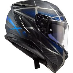 LS2 FF327 Challenger C Konic Carbon Helmet (Blue) -Deals Helmets Full Face Store 29686 4