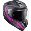 LS2 FF327 Challenger Fusion Helmet (Matt Titanium/Pink) -Deals Helmets Full Face Store 29689