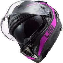 LS2 FF327 Challenger Fusion Helmet (Matt Titanium/Pink) -Deals Helmets Full Face Store 29689 2