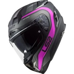LS2 FF327 Challenger Fusion Helmet (Matt Titanium/Pink) -Deals Helmets Full Face Store 29689 6