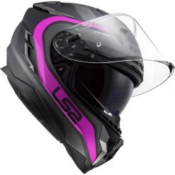 LS2 FF327 Challenger Fusion Helmet (Matt Titanium/Pink) -Deals Helmets Full Face Store 29689 8