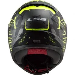 LS2 FF353 Rapid Naughty Helmet (Matt Black/Hi Vis Yellow) -Deals Helmets Full Face Store 29696 3