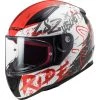 LS2 FF353 Rapid Naughty Helmet (White/Red) -Deals Helmets Full Face Store 29697