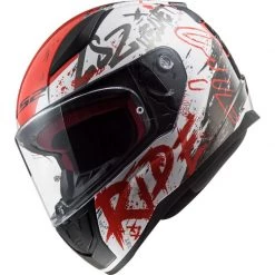 LS2 FF353 Rapid Naughty Helmet (White/Red) -Deals Helmets Full Face Store 29697 6