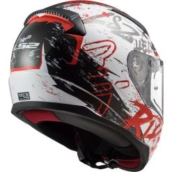 LS2 FF353 Rapid Naughty Helmet (White/Red) -Deals Helmets Full Face Store 29697 7