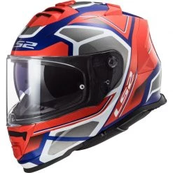 LS2 FF800 Storm Faster Helmet (Red/Blue)